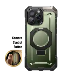 SUPCASE - iPhone 16 Pro 6.3 inch UB Grip MagSafe Camera Control Button Phone Case - Dark Green