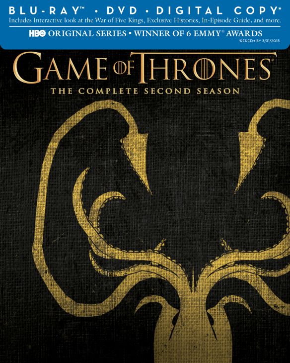  Game of Thrones: The Complete Second Season [Blu-ray] [Greyjoy]