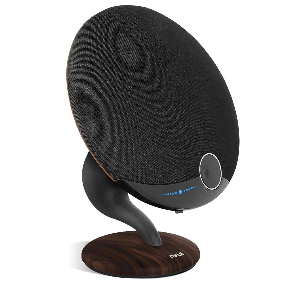Front. PYLE - Pyle Portable Bluetooth Gramophone Speaker - Black.