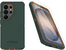 OtterBox - Galaxy S26 Ultra Bundle: Defender Series Case with Magnets & Screen Protector - Case Only - Rugged & Durable - Green Intrigue