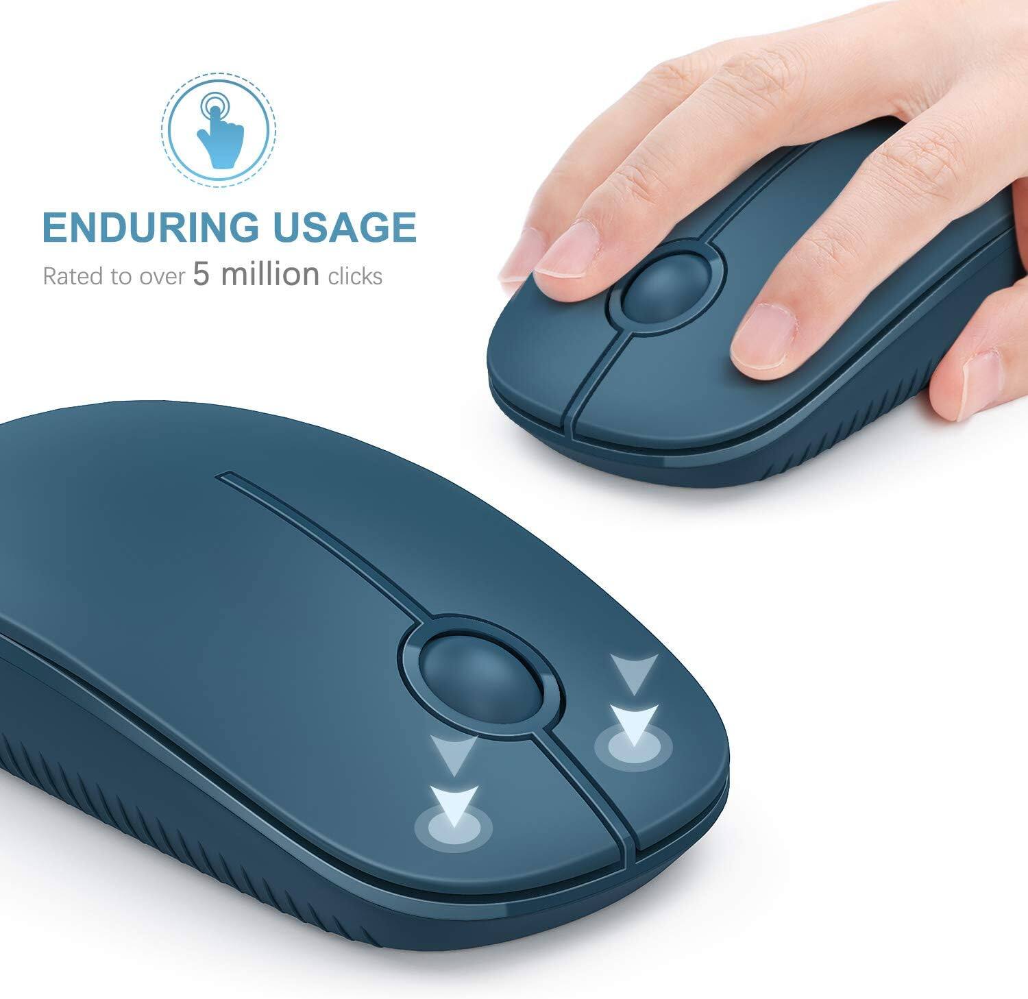 ENDURING USAGE  
Rated to over 5 million clicks