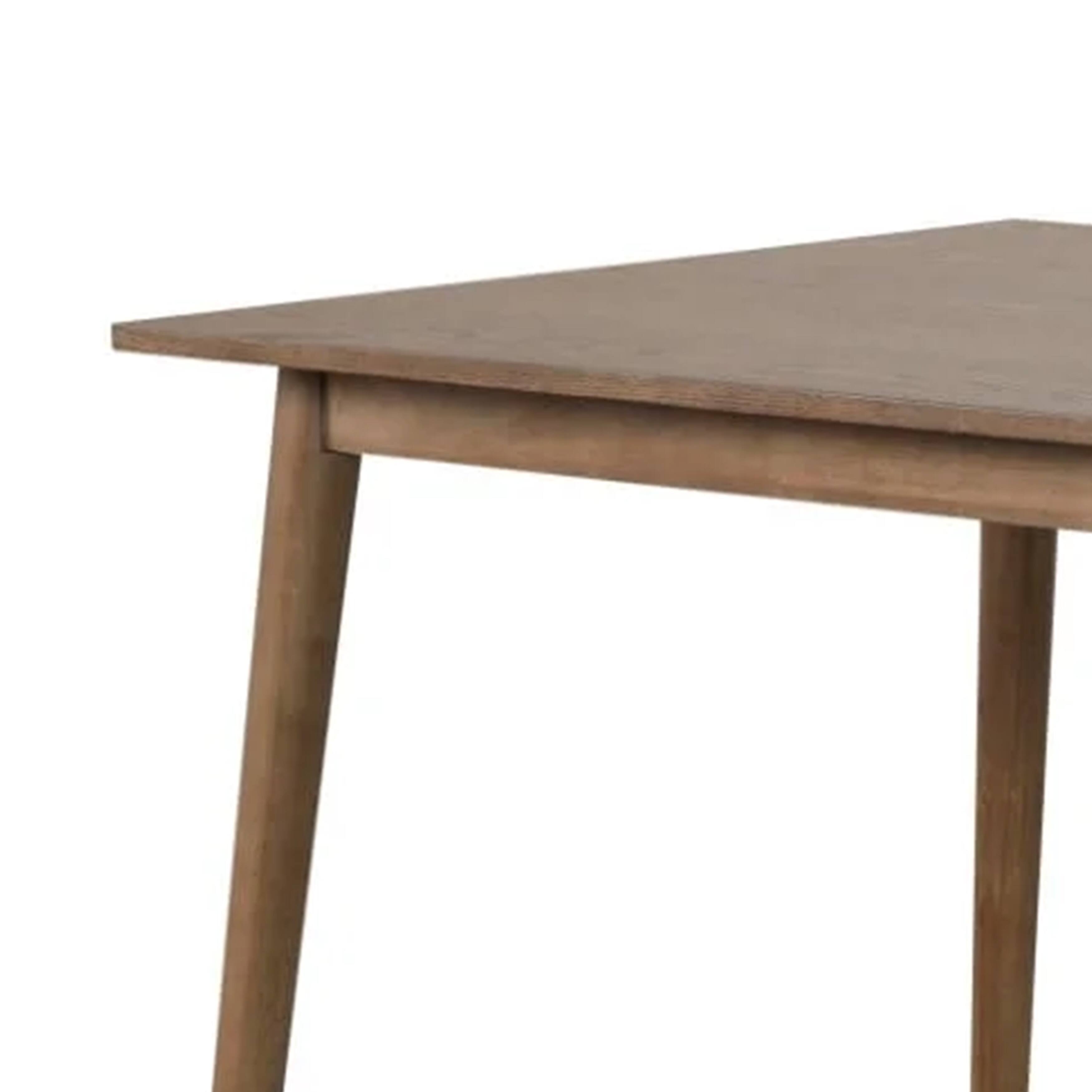 Alt View 1. Manhattan Lane - Baylee Rectangular Dining Table, Straight Legs, 60 Inch Walnut Wood - Walnut Brown.