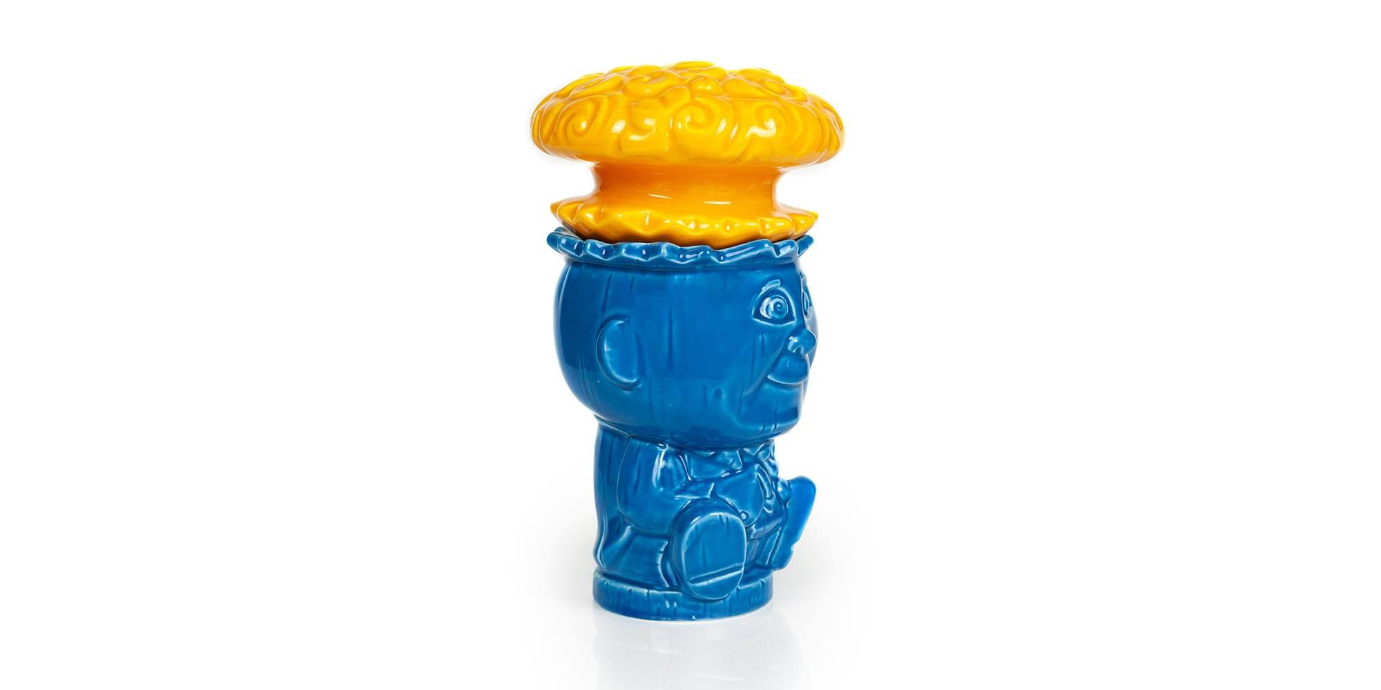 Alt View 1. ThinkGeek - Geeki Tikis Garbage Pail Kids Adam Bomb Mug | Ceramic Tiki Style Cup | 20 Ounces - Blue.