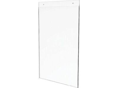 Alt View 3. Deflecto - Image Document Holder, 11" x 17", Vertical, Wall Mounted Plastic - Clear.