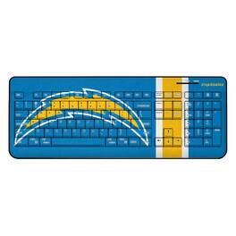 Keyscaper - Los Angeles Chargers Stripe Wireless Keyboard - Multicolor