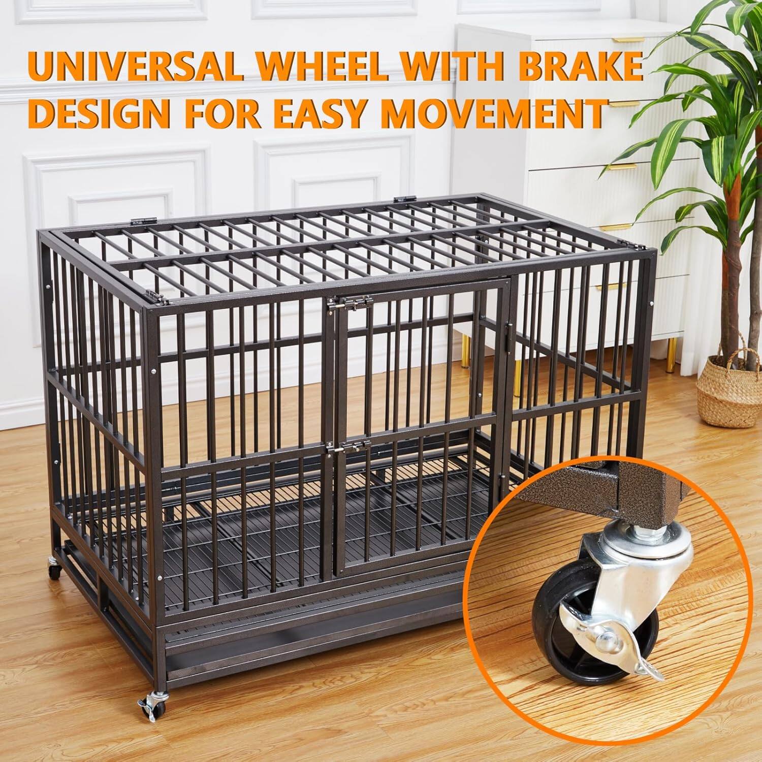 UNIVERSAL WHEEL WITH BRAKE DESIGN FOR EASY MOVEMENT