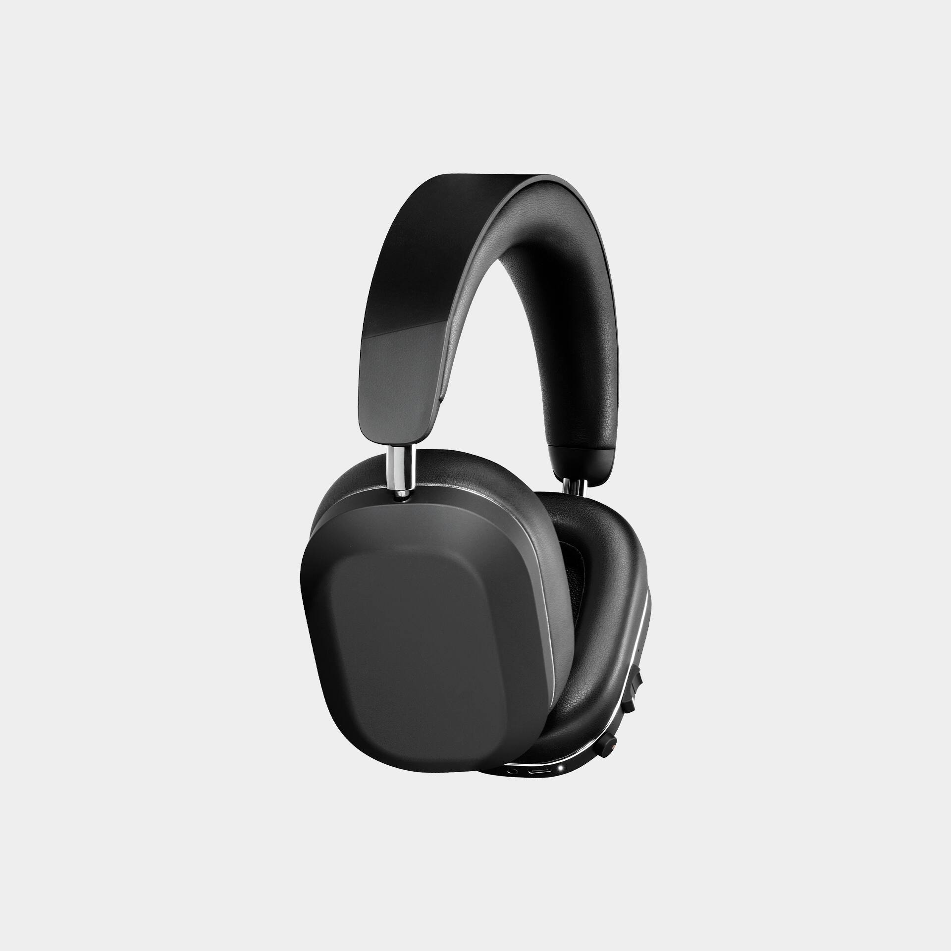 Back. MONDO - Over Ear Wireless Headphones , Bluetooth 5.3, 48 hour battery - Black.