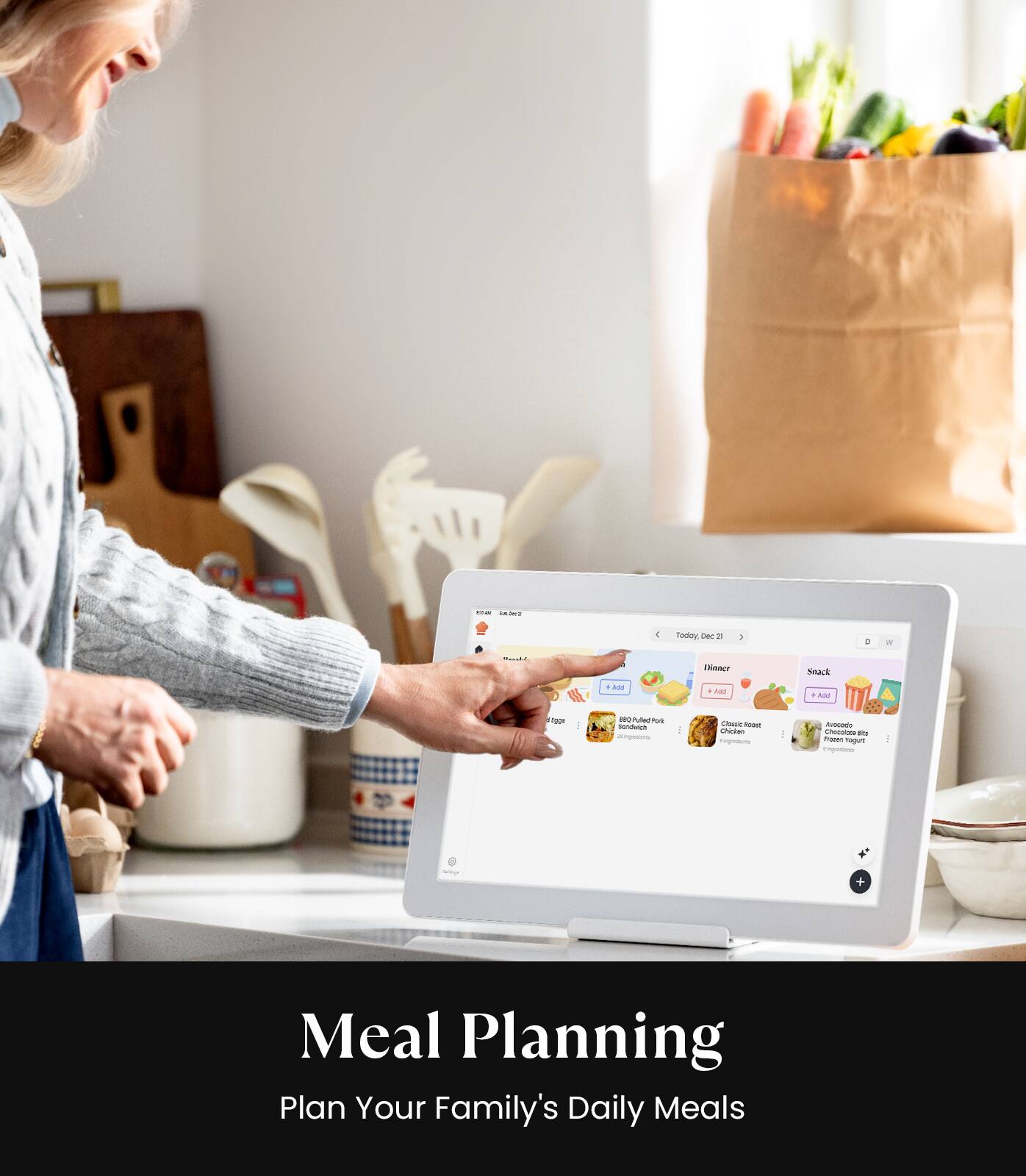 Meal Planning  
Plan Your Family's Daily Meals