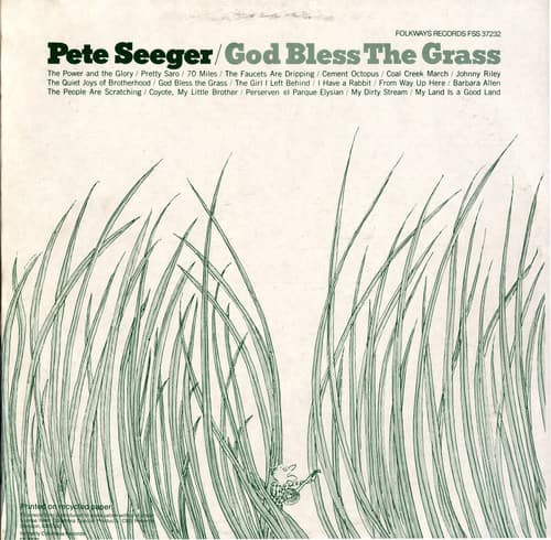 Pete Seeger - God Bless the Grass  - COMPACT DISCS