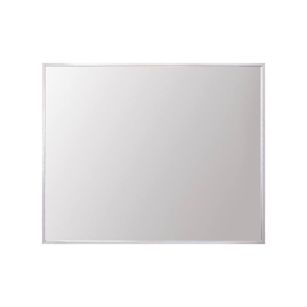 Alt View 2. Elegant Decor - Aluminum Frame Square Mirror 30x36 In Silver - Silver.