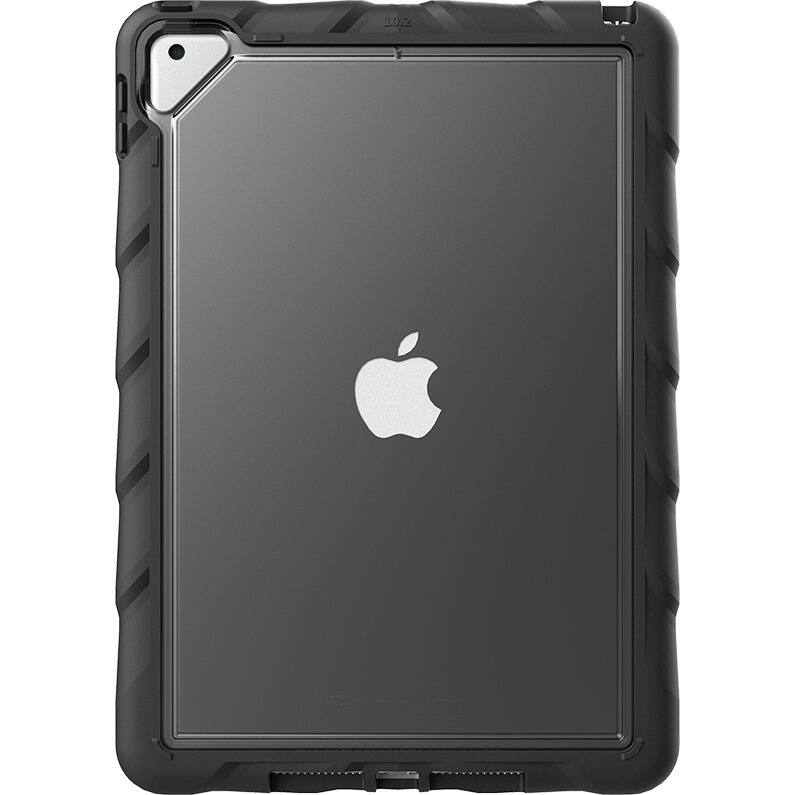 Alt View 2. Gumdrop - Gumdrop DropTech Clear for iPad 10.2 9G/8G/7G - Black - For Apple iPad (7th Generation), iPad (8th Generation), iPad - Clear,Black.