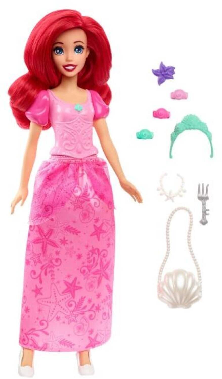 Disney Princess Getting Ready Ariel and Accessories - COLLECTABLES - Mattel