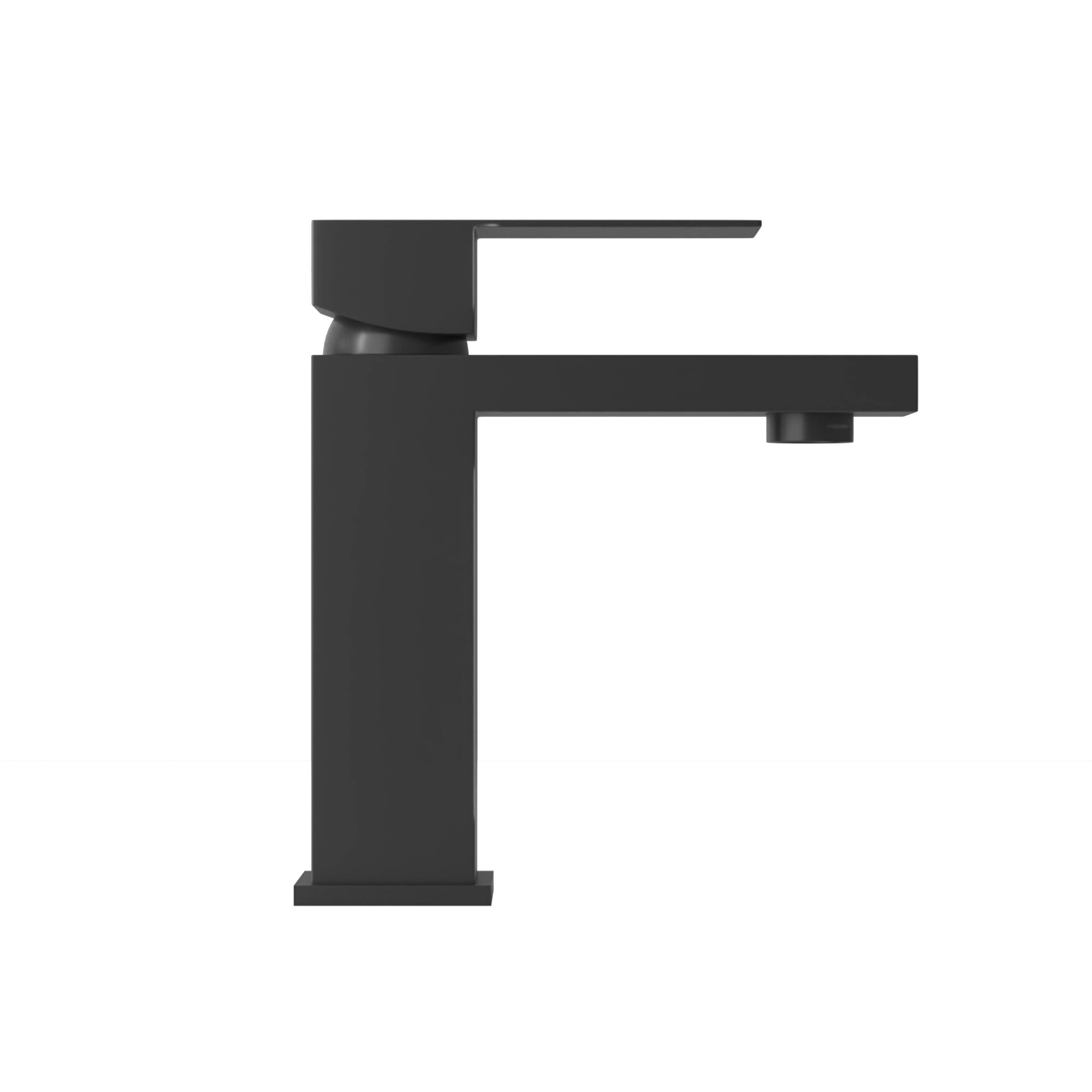 Alt View 5. Bothwa Home - Bothwa Home BF-FD101-MB  6 - Inch Felix Single Handle Bathroom Faucet in Matt Black Finish - Matt Black.