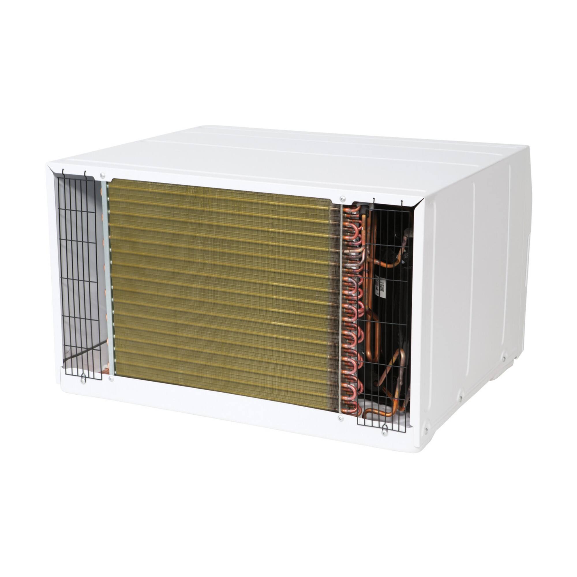 Left. GE - GE 12,000 BTU Built-In Air Conditioner with 6-Way Adjustable Airflow (White).