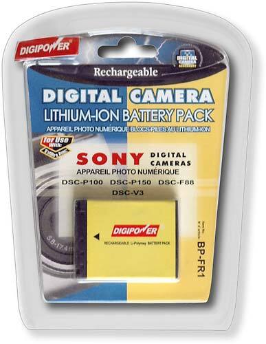 Front Standard. DigiPower - Lithium-Ion Battery Pack for Sony Cyber-shot.
