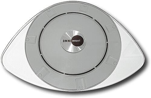 Front Standard. OmniMount - Twist Swivel Tabletop Stand for Flat-Panel LCD TVs Up to 26".
