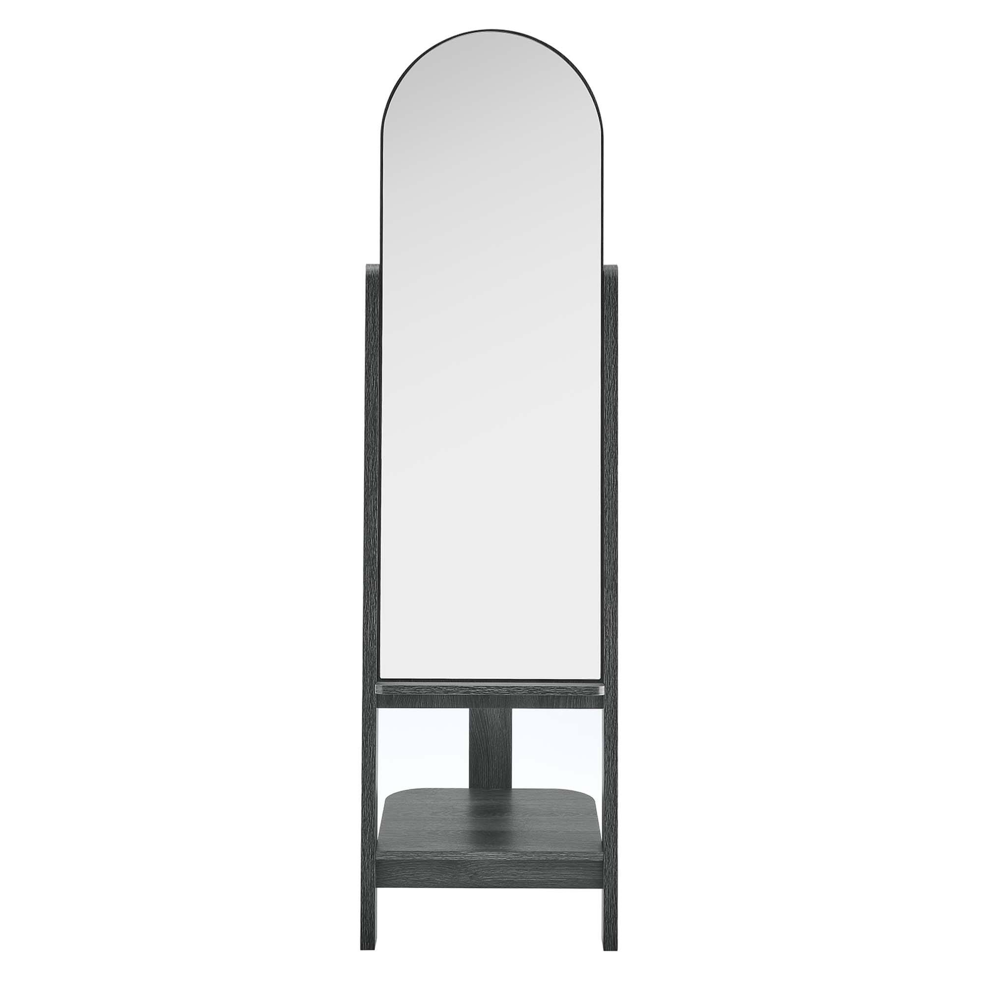 Alt View 5. Modway - Ascend Standing Mirror by Modway - Black.