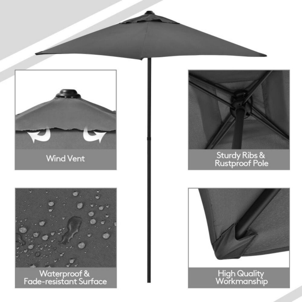 - Wind Vent
- Sturdy Ribs & Rustproof Pole
- Waterproof & Fade-resistant Surface
- High Quality Workmanship