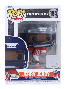 Funko - POP NFL: Broncos- Jerry Jeudy (Home Uniform) - Orange