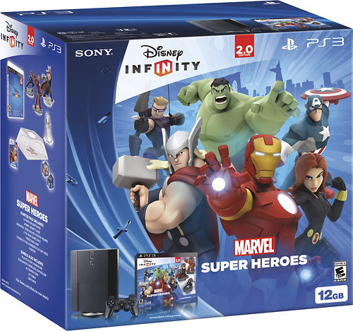 væv vant Ud Best Buy: Sony PlayStation 3 12GB Console Disney Infinity: Marvel Super  Heroes (2.0 Edition) Bundle Black 3000473