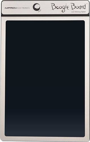 Front Standard. Kent Displays - Boogie Board 8.5" LCD eWriter - Silver.