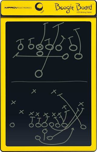 Front Standard. Kent Displays - Boogie Board 8.5" LCD eWriter - Yellow.