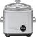 Angle. Cuisinart - 7-Cup Rice Cooker and Steamer - Stainless Steel.