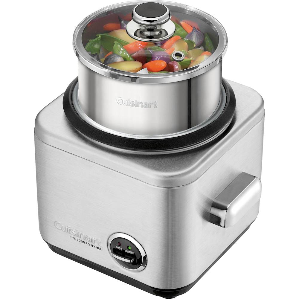 Best Buy: Cuisinart 7-Cup Rice Cooker and Steamer Stainless Steel