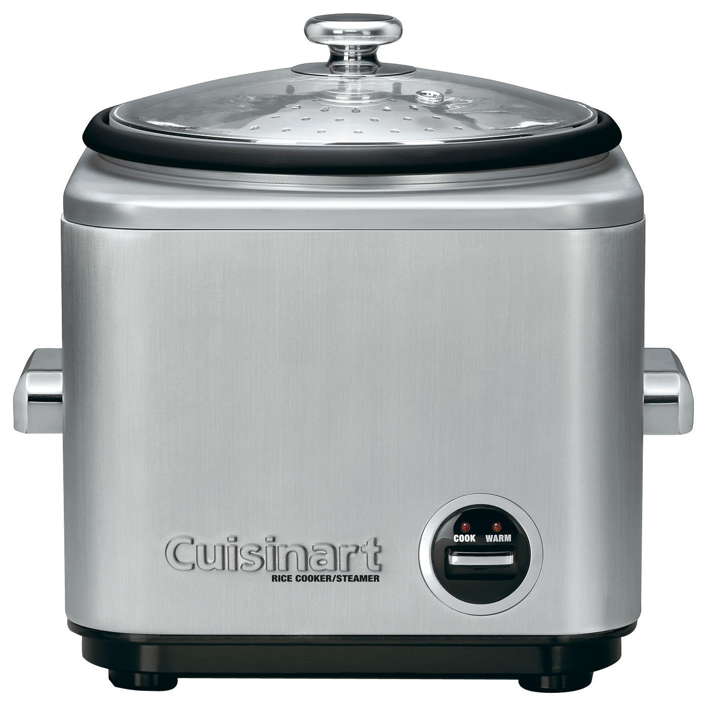 Cuisinart - 15-Cup Rice Cooker and Steamer - Brushed Stainless