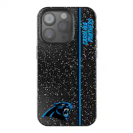 Keyscaper - NFL - Carolina Panthers iPhone Bling Case - 14 - Black
