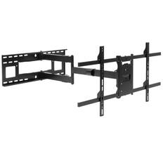 Front. Mount-It! - Long-Extension Full-Motion TV Wall Mount for 42–80" TVs (110 lb), Extends to 40" from Wall - Black.
