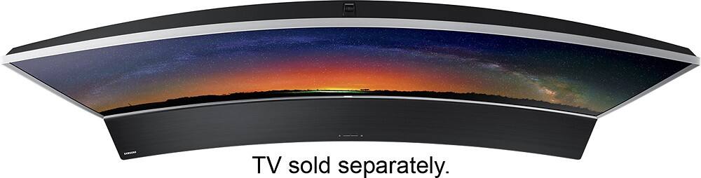 Alt View 13. Samsung - 9.1-Channel Curved Soundbar with 8" Wireless Active Subwoofer - Black.