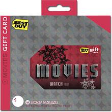 Front Large. Best Buy GC - $200 Movies Gift Card.