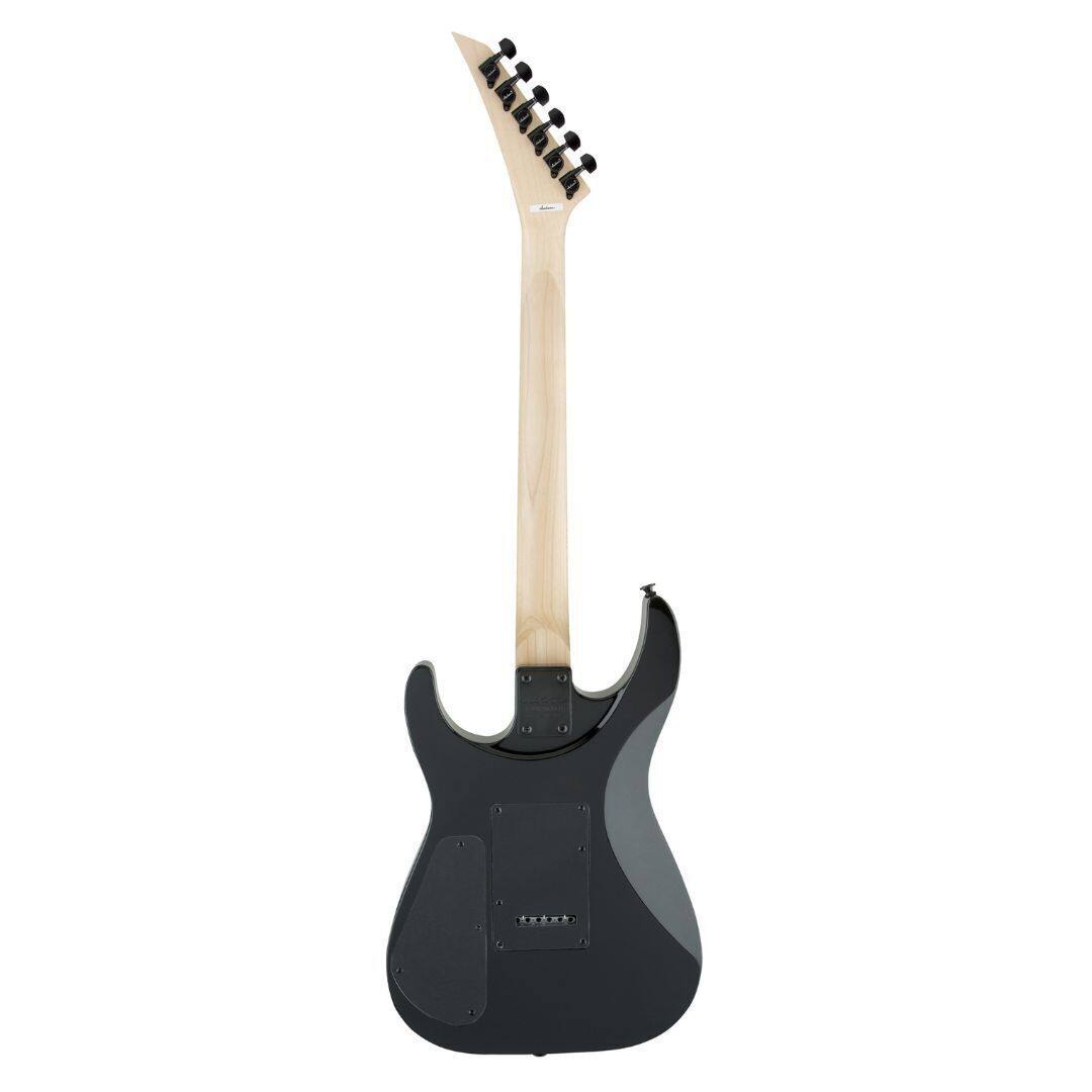 Back. Jackson - Jackson JS Series Dinky JS12, Gloss Black Electric Guitar.
