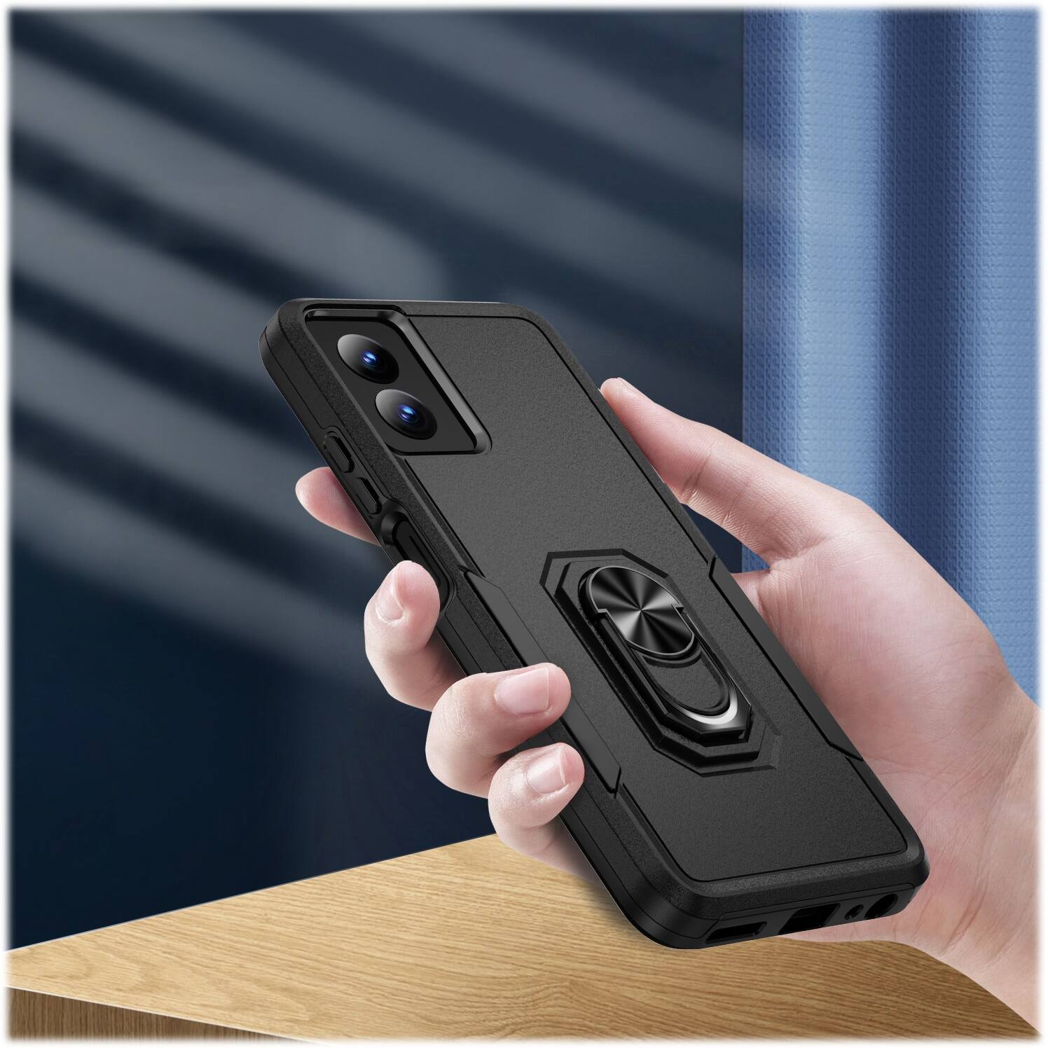 Alt View 16. SaharaCase - Raider Series ArmorPro Case for Motorola G Power 5G (2024) - Black.