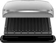 George Foreman - Countertop Indoor Grill - Platinum - Angle