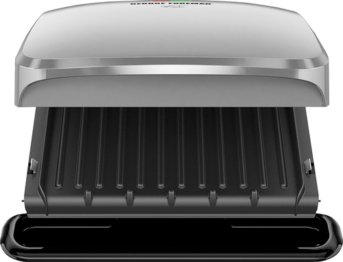 George Foreman Countertop Indoor Grill Silver GRP3060P ...