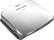 Alt View 11. George Foreman - 4-Serving Removable Plate Electric Indoor Grill and Panini Press - Platinum.