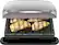 Alt View 14. George Foreman - 4-Serving Removable Plate Electric Indoor Grill and Panini Press - Platinum.
