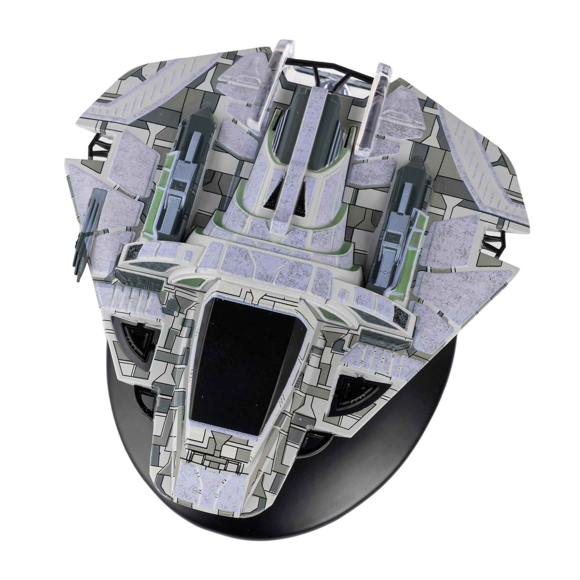 Alt View 3. Eaglemoss - Eaglemoss Star Trek Ship Replica | Bomar Patrol Ship - Grey.