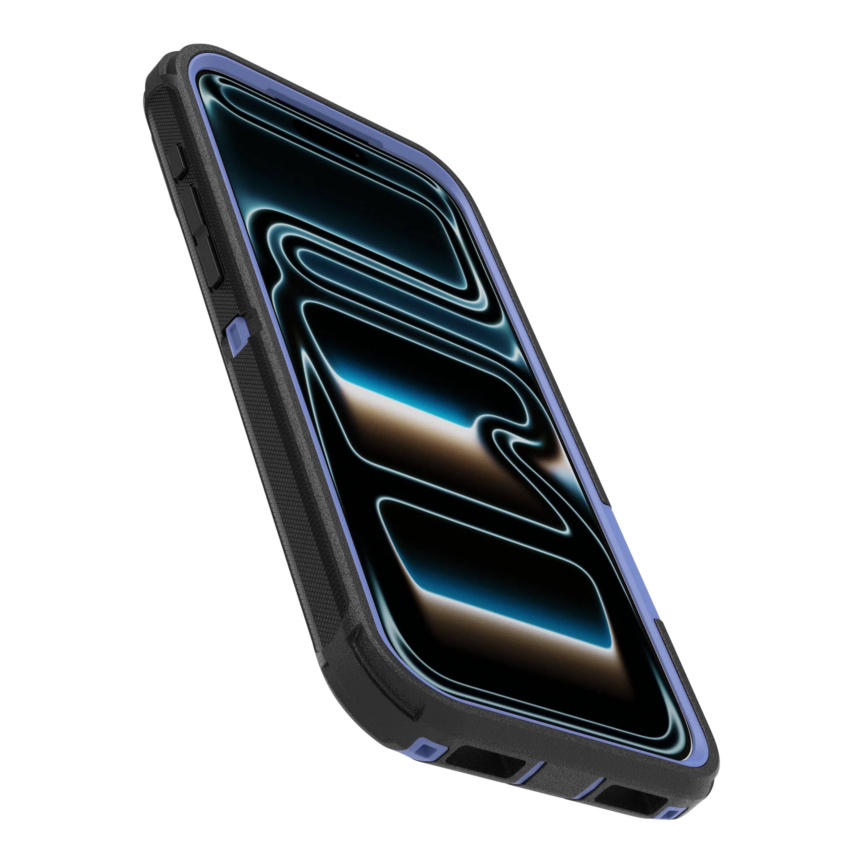 Left. OtterBox - OtterBox - Defender Series Pro Hard Shell for Apple iPhone 18 Pro Max and Apple iPhone 17 Pro Max - Night Wink.