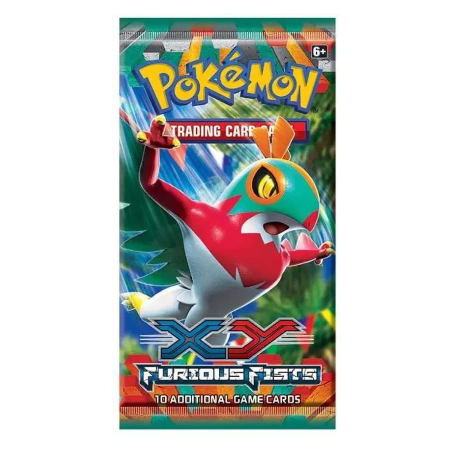 Pokémon - Pokemon XY3 Furious Fists Booster Pack | Hawlucha