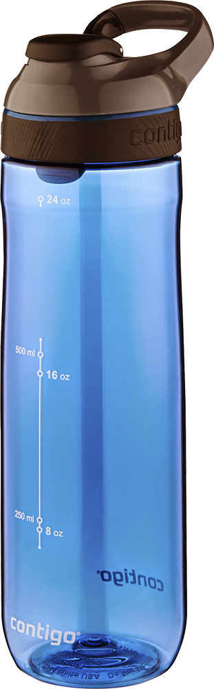 Cortland Autoseal Water Bottle Contigo 24 oz Monaco/Dark Gray Lid