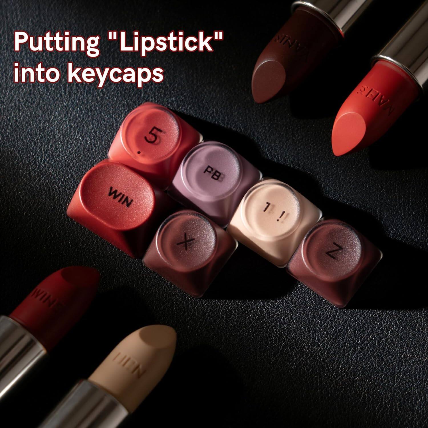 Putting "Lipstick" into keycaps