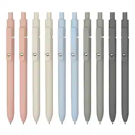 Paradigms Interiors - Cute Cat Gel Pens Fine Point Ink Smooth Quick dry Writing For School Office & Study Aesthetic Stationery Gift
