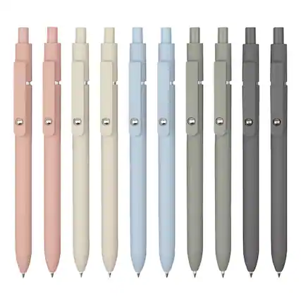 Front. Paradigms Interiors - Cute Cat Gel Pens Fine Point Ink Smooth Quick dry Writing For School Office & Study Aesthetic Stationery Gift.