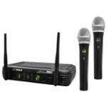 Front Zoom. PYLE - Professional Premier Series 2-Channel UHF Wireless Microphone System.