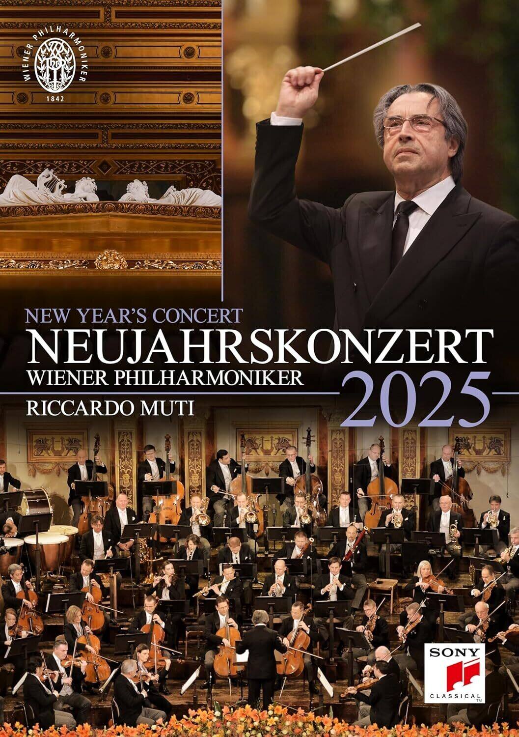 Riccardo Muti - Neujahrskonzert 2025 / New Year's Concert 2025 - DVD