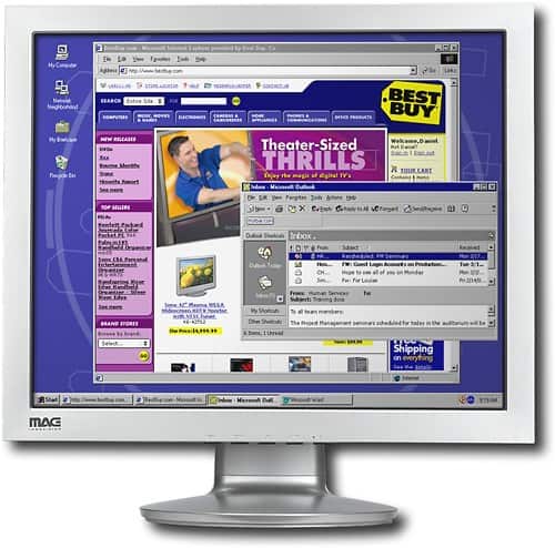 MAG FLAT deals SCREEN COMPUTER MONITOR TFT-LCD 19