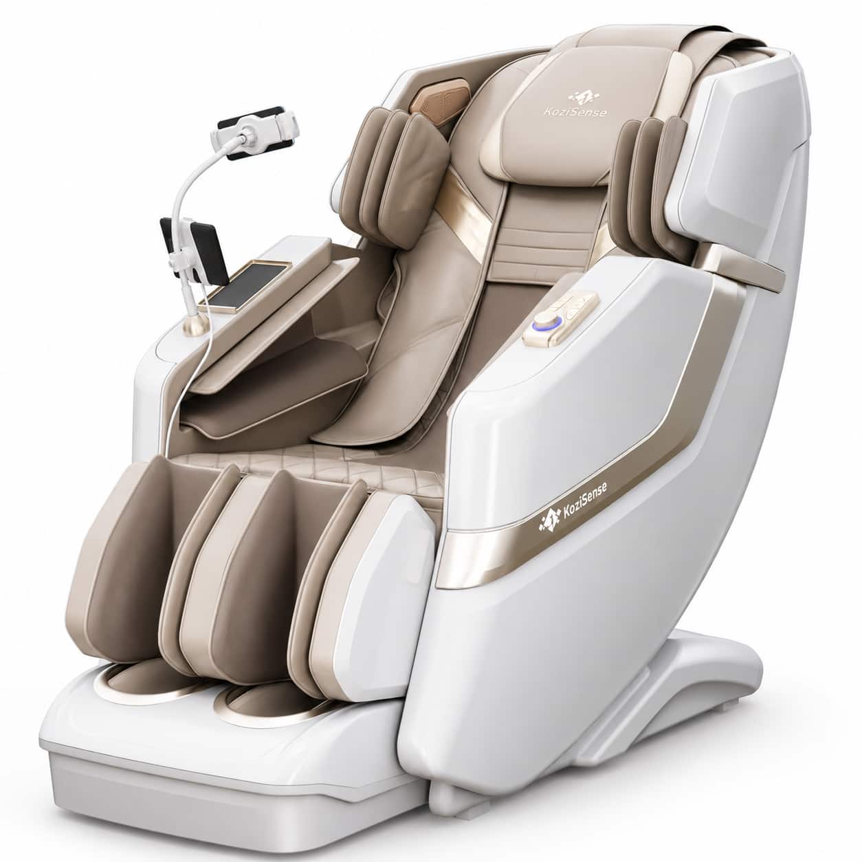 KoziSense KZ 313 3D Heated Jade Stone Roller Massage Chair,Deep